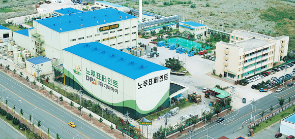 The Busan factory was completed